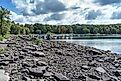Lake Wallenpaupack in Hawley, Pennsylvania.