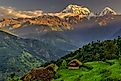 Himalayas in Nepal.