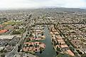Aerial view of Oxnard, California