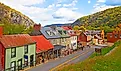 Harpers Ferry in the fall.