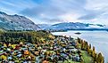The picture-perfect town of Wanaka, New Zealand.