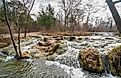 Chickasaw National Recreation Area near Sulphur, Oklahoma.