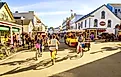 Downtown Mackinac Island, Michigan. Image credit: Alexey Stiop / Shutterstock.com