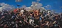 Scene from the Battle Of Gaugamela.