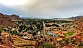 Sunrise in Kanab, Utah.