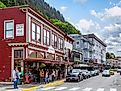 Downtown street in Juneau, Alaska. (Image credit Darryl Brooks via Shutterstock)