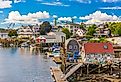 Portsmouth, New Hampshire, on the Piscataqua River.