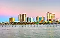 Pensacola is the westernmost city in the Florida Panhandle