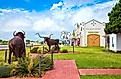 US Route 66 in Elk City, Oklahoma. Image credit: Gimas / Shutterstock.com.