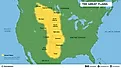 infographic showing the North American prairies