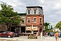 Downtown Woodstock, Vermont. Image credit hw22 via Shutterstock