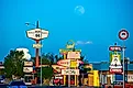 The Blue Swallow and other views of historic route 66 in New Mexico