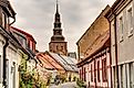 The historical center in Ystad, Sweden. Image by mehdi33300 via Shutterstock.