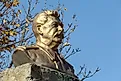 Bust of Joseph Stalin in the Republic of North Ossetia, Russia. Image by Igor Ulitin via Shutterstock.com
