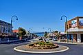 Historic center of the town of Albany, Western Australia.