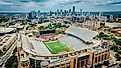 Darrell K Royal Texas Memorial Stadium at UT Austin (Credit: Wirestock Creators via Shutterstock)