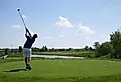 Camron playing in US Open Qualifier, Nicklaus Golf Club at LionsGate, Overland Park, Kansas. Image credit CC BY-NC-ND 2.0 brent flanders via Flickr.com