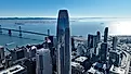 Salesforce Tower In San Francisco, California. 