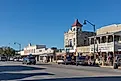 Main Street in Fredericksburg, Texas. Editorial credit: travelview / Shutterstock.com