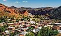 Panorama of Bisbee with surrounding Mule Mountains in Arizona. Image credit Nick Fox via Shutterstock