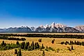 Grand Teton National Park in Wyoming is known for its towering mountains, crystal-clear lakes, and abundant wildlife. 