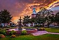 Sussex County Courthouse on the Circle in Georgetown, Delaware. Image credit Eric B. Walker via Flickr