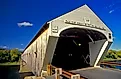 The Cornish Windsor Covered Bridge. 
