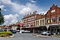 Downtown street in Bathurst, New South Wales, Australia. Image credit Willowtreehouse via Shutterstock.com