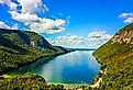 Lake Willoughby and Mt. Pisgah resembles a beautiful Norwegian fjord in Vermont.