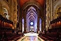 The Cathedral of St. John the Divine is the cathedral of the Episcopal Diocese of New York and the largest gothic cathedral in the United States. Editorial credit: Mariusz Lopusiewicz / Shutterstock.com