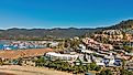 Aerial view of Airlie Beach, Queensland