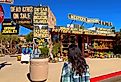An Indigenous souvenir store in downtown Boulder City, Nevada. Image credit 4kclips via Shutterstock
