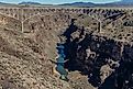 Rio Grande Gorge Bridge in New Mexico