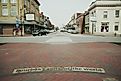 Bardstown, KY: Bourbon capital of the world sign and downtown