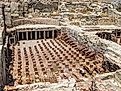 Ancient Roman hypocaust heating system. Editorial credit: Zeuslight by Alexander / Shutterstock.com