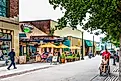 Downtown Asheville in North Carolina
