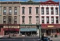 A look at Main St with classic storefronts in Honesdale, PA. Image credit Andrew F. Kazmierski via Shutterstock.