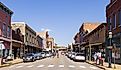 Downtown street in Van Buren, Arkansas. Image credit Roberto Galan via Shutterstock
