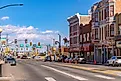 Historic downtown district of Cheyenne, Wyoming. Image credit: Heidi Besen / Shutterstock.com.