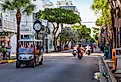 Street view of the Main Strip in Key West, Florida. Image credit: EB Adventure Photography via Shutterstock.