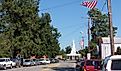 Downtown Carencro. By Falkonry at English Wikipedia - Photo by en:User:Falkonry, Public Domain, Wikipedia.