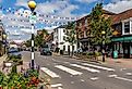 The High Street in Marlow, England. Editorial credit: Kevin Hellon / Shutterstock.com
