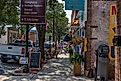 Main street in Brevard, North Carolina. Image by Dee Browning via Shutterstock.