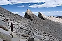 Inyo County in California is known for having both the highest and lowest points in the United States. Credit: Yonchee/ Shutterstock.com