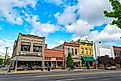 Main Street in Baker City, Oregon.