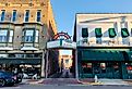 Maiden Alley in the downtown arts district of Paducah, Kentucky. Image credit Wendy van Overstreet via Shutterstock.