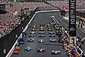 Indianapolis Motor Speedway plays host to the INDYCAR Series for the Indianapolis 500 in Indianapolis, MI. 
