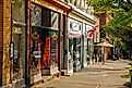 Downtown street in Cold Spring, New York. Image credit James Kirkikis via Shutterstock.com