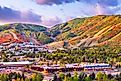 Fall colors in Park City, Utah.