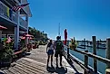 The waterfront in Beaufort, North Carolina. Editorial credit: Ryan McGurl / Shutterstock.com.